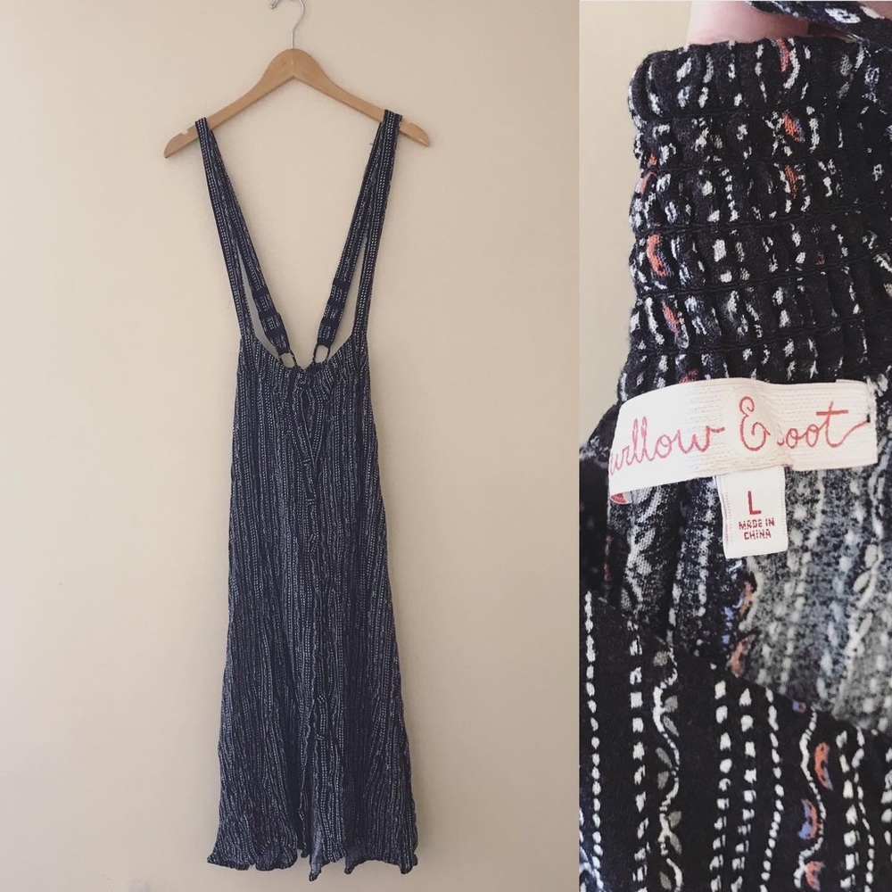 Willow and root overall skirt